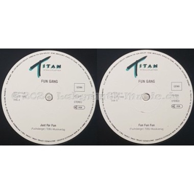 Fun Gang - Just For Fun • 12" Vinyl Maxi • NM - Labyrinth Music