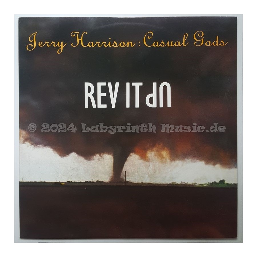 Jerry Harrison: Casual Gods - Rev It Up • 12" Vinyl Maxi • EX - Labyrinth Music