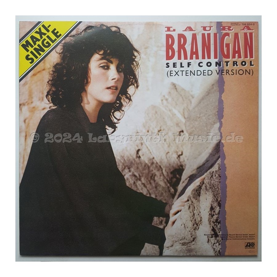 Laura Branigan - Self Control • 12" Vinyl Maxi • MINT - Labyrinth Music