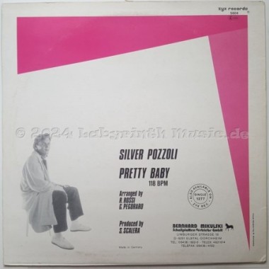 Silver Pozzoli - Pretty Baby • 12" Vinyl Maxi • EX - Labyrinth Music