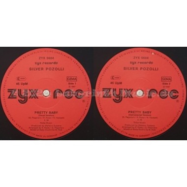 Silver Pozzoli - Pretty Baby • 12" Vinyl Maxi • EX - Labyrinth Music