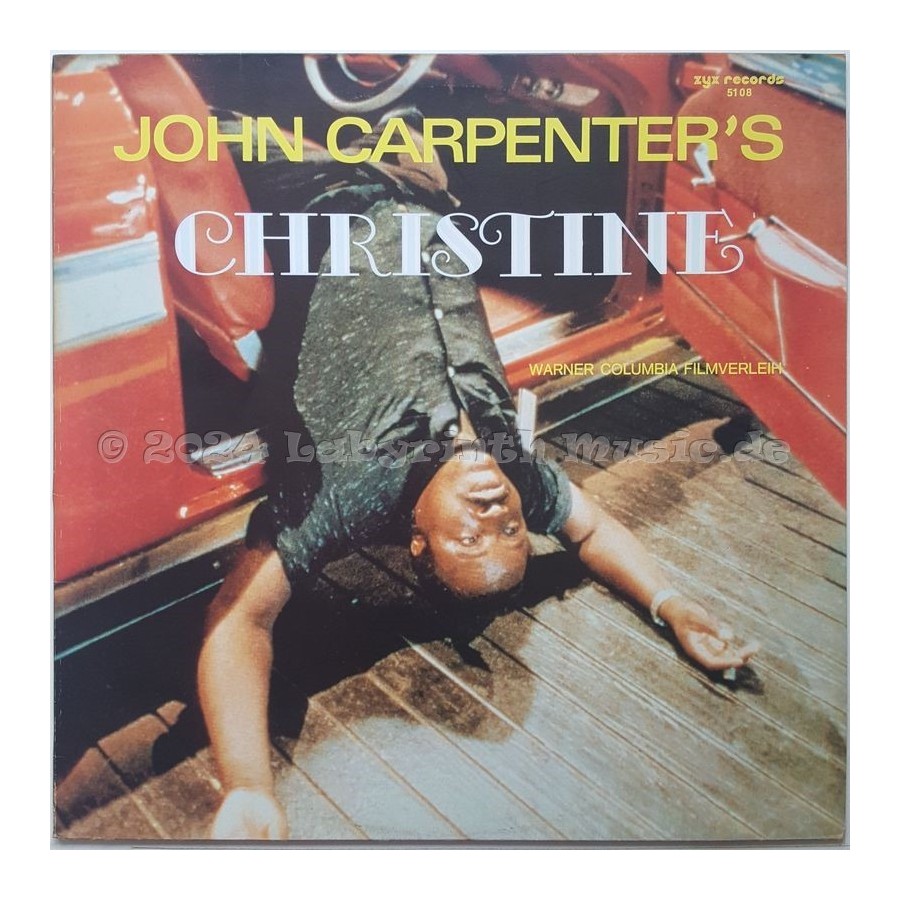 The Splash Band - John Carpenter's Christine • 12" Vinyl Maxi • MINT - Labyrinth Music