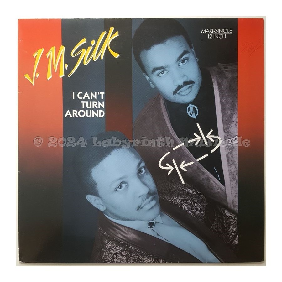 J.M. Silk - I Can't Turn Around • 12" Vinyl Maxi - Labyrinth Music