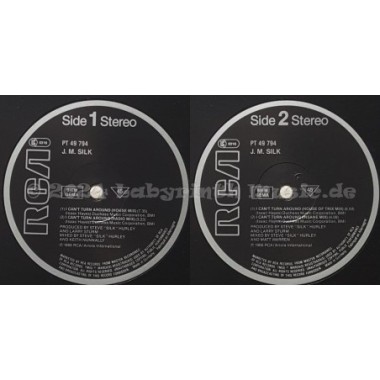 J.M. Silk - I Can't Turn Around • 12" Vinyl Maxi - Labyrinth Music