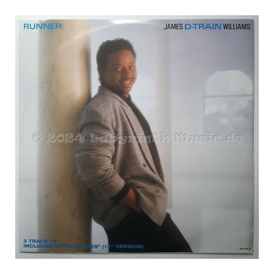 James D-Train Williams - Runner • 12" Vinyl Maxi - Labyrinth Music