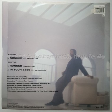 James D-Train Williams - Runner • 12" Vinyl Maxi - Labyrinth Music