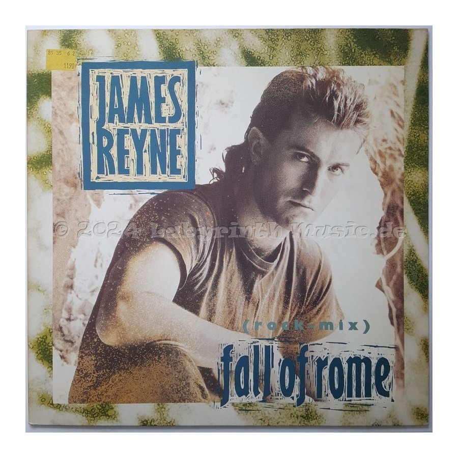 James Reyne - Fall Of Rome • 12" Vinyl Maxi • EX - Labyrinth Music