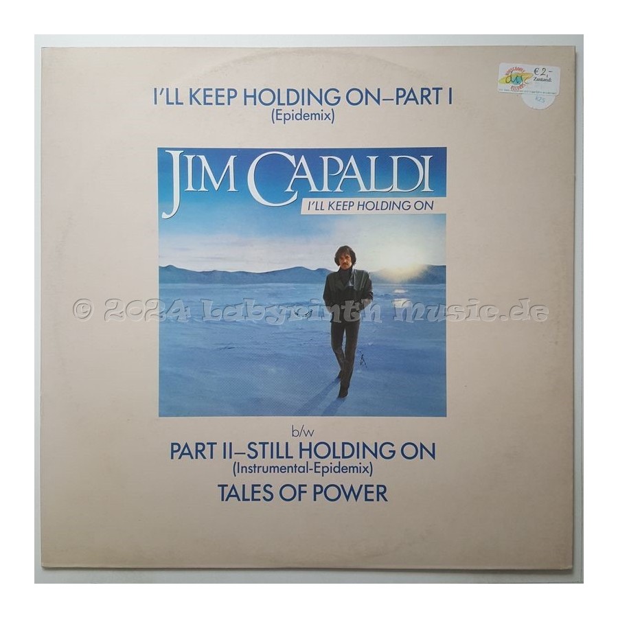 Jim Capaldi - I'll Keep Holding On • 12" Vinyl Maxi • EX - Labyrinth Music