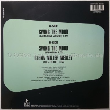 Jive Bunny And The Mastermixers - Swing The Mood • 12" Vinyl Maxi • EX - Labyrinth Music