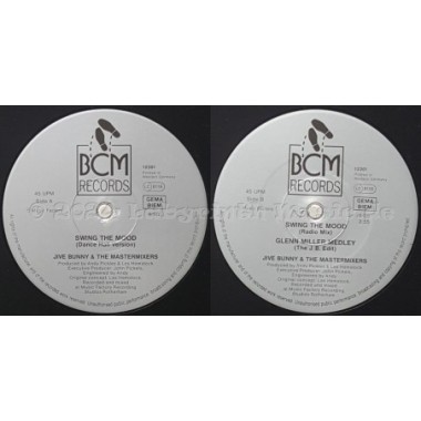 Jive Bunny And The Mastermixers - Swing The Mood • 12" Vinyl Maxi • EX - Labyrinth Music