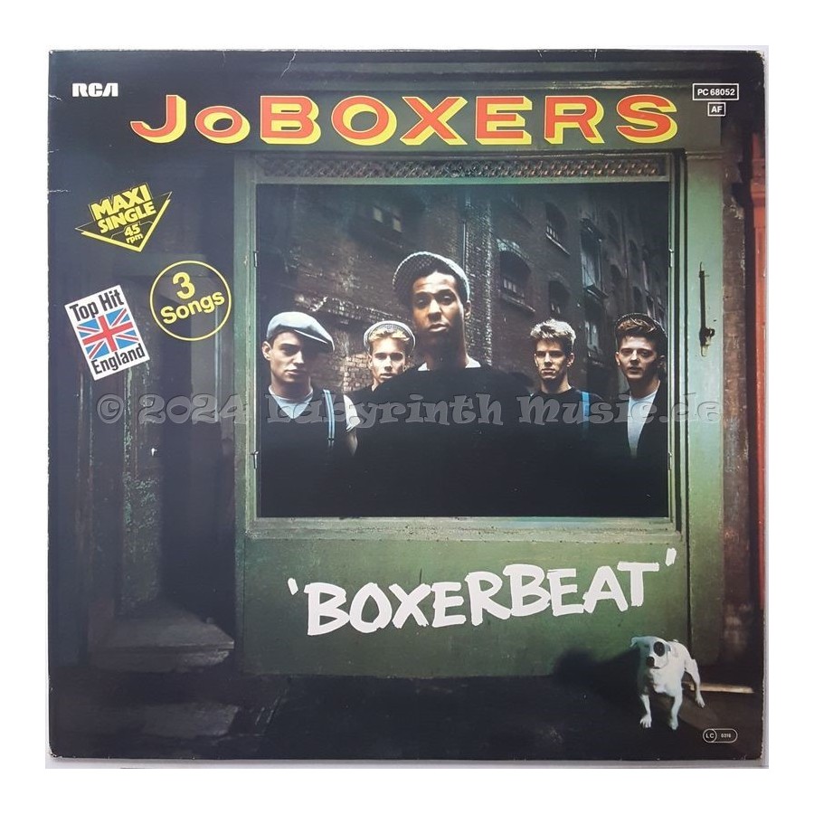 JoBoxers - Boxerbeat • 12" Vinyl Maxi - Labyrinth Music
