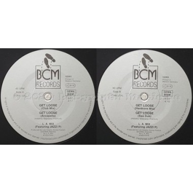 L.A. Mix Feat. Jazzi P - Get Loose • 12" Vinyl Maxi • EX - Labyrinth Music
