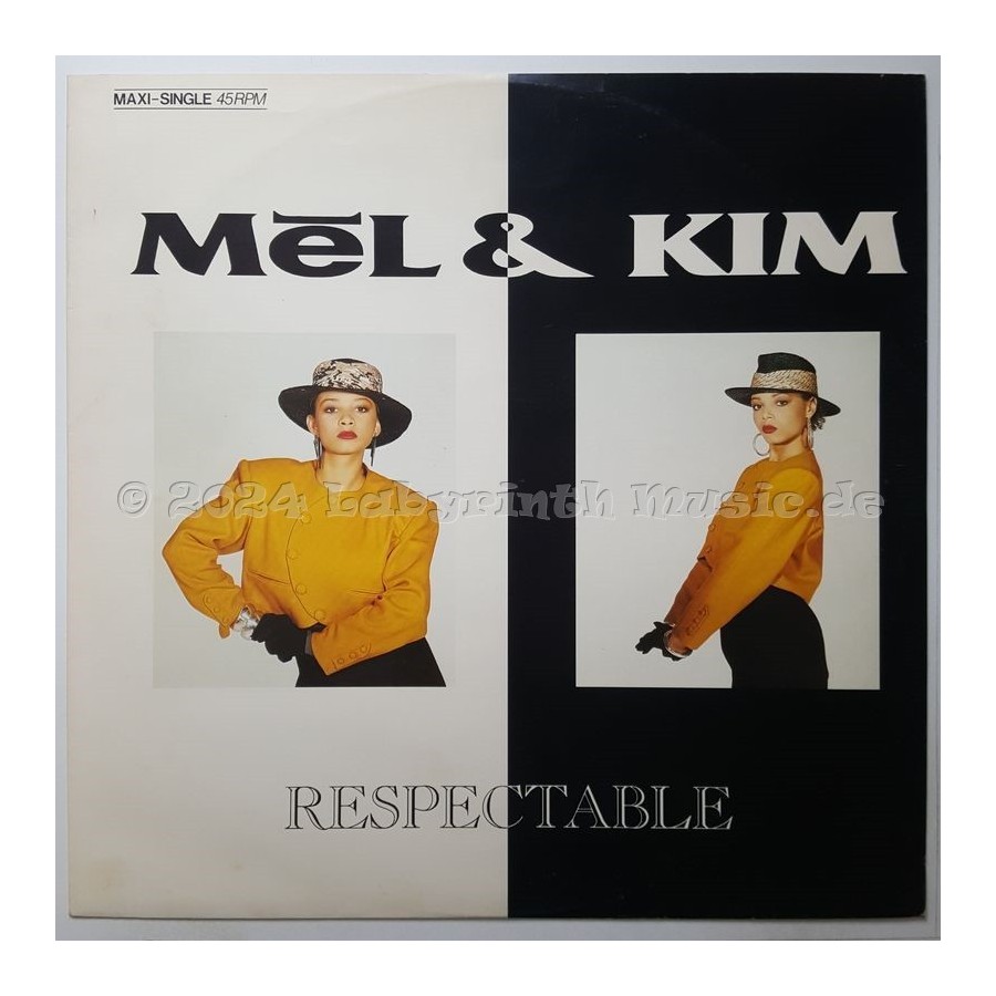 Mel & Kim - Respectable • 12" Vinyl Maxi - Labyrinth Music