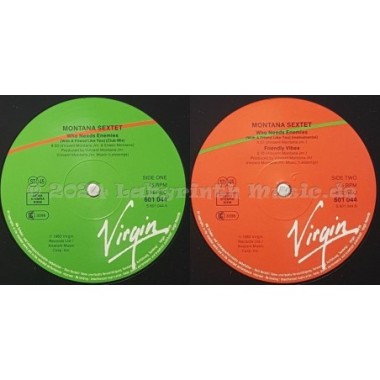 Montana Sextet Feat. Nadiyah - Who Needs Enemies (With A Friend Like You) • 12" Vinyl Maxi - Labyrinth Music