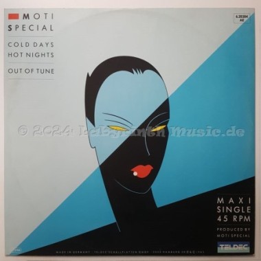 Moti Special - Cold Days, Hot Nights • 12" Vinyl Maxi - Labyrinth Music