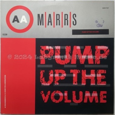 M|A|R|R|S - Pump Up The Volume • 12" Vinyl Maxi • EX - Labyrinth Music