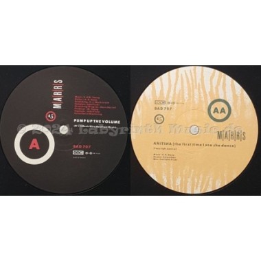 M|A|R|R|S - Pump Up The Volume • 12" Vinyl Maxi • EX - Labyrinth Music