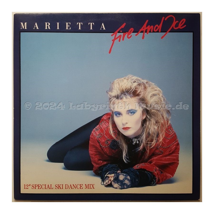 Marietta - Fire And Ice • 12" Vinyl Maxi • NM - Labyrinth Music