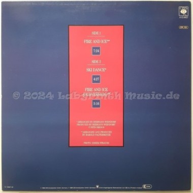 Marietta - Fire And Ice • 12" Vinyl Maxi • NM - Labyrinth Music