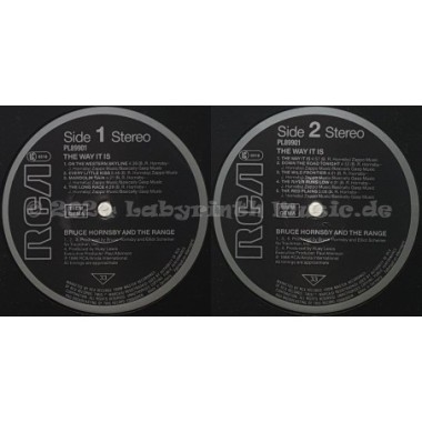 Bruce Hornsby And The Range - The Way It Is • 12" Vinyl LP • EX - Labyrinth Music