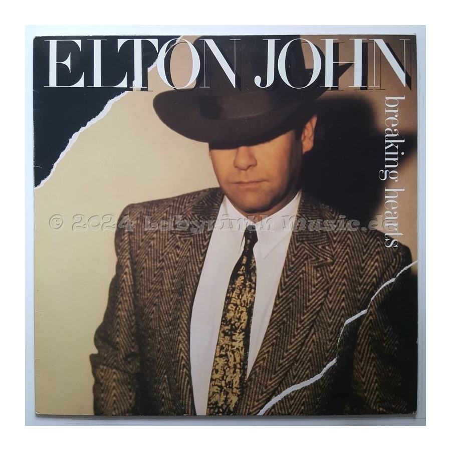 Elton John - Breaking Hearts • 12" Vinyl LP • EX - Labyrinth Music