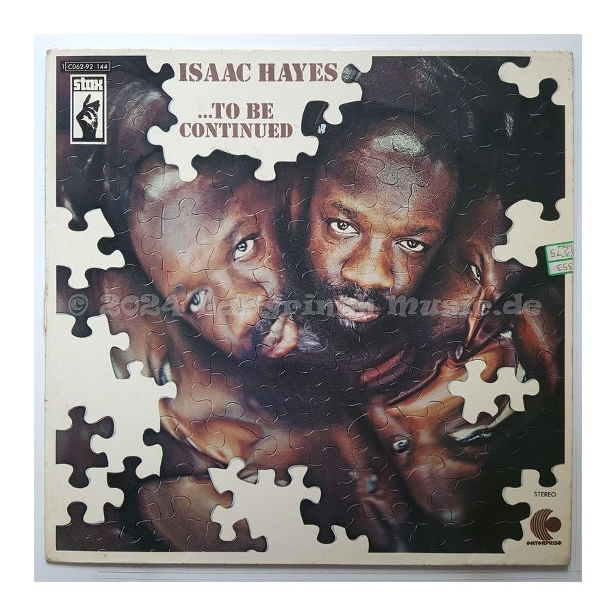 Isaac Hayes - ... To Be Continued • 12" Vinyl LP - Labyrinth Music