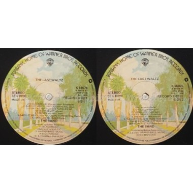 The Band - The Last Waltz • 12" Vinyl LP - Labyrinth Music