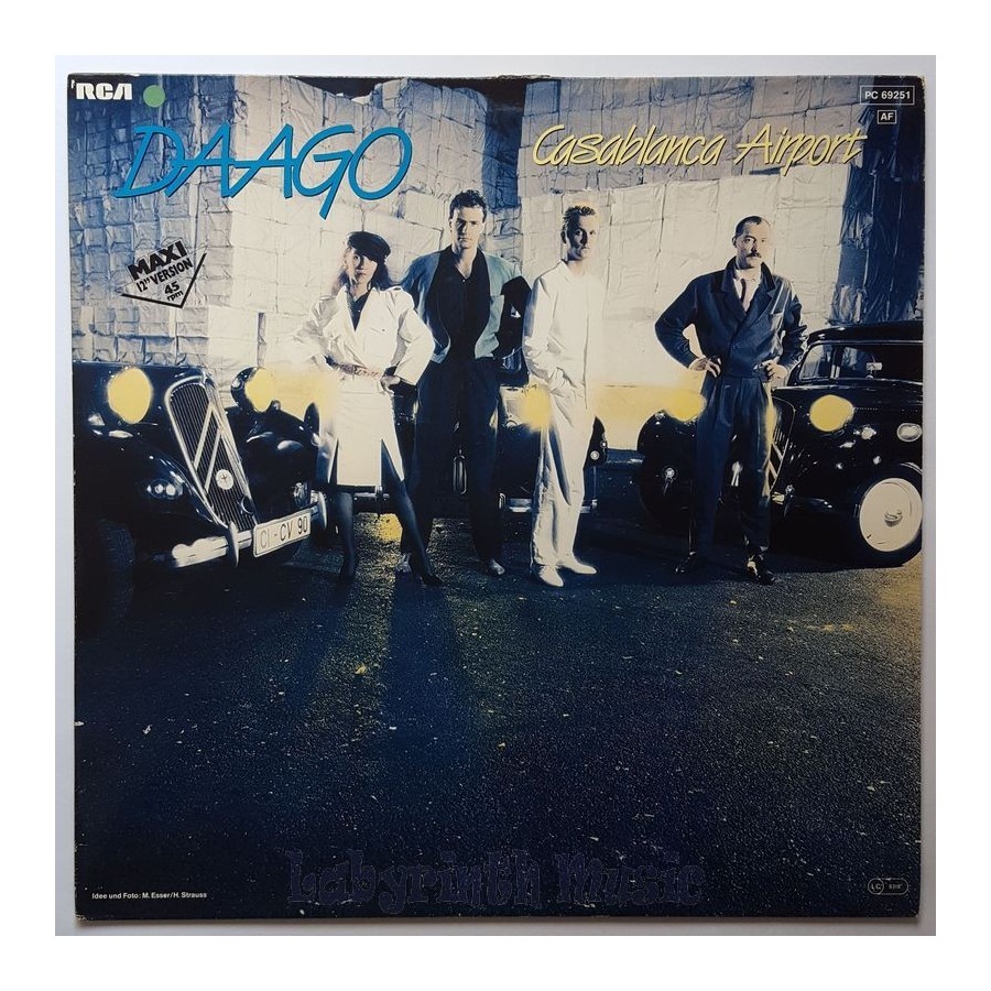 Daago - Casablanca Airport • 12" Vinyl Maxi • EX - Labyrinth Music