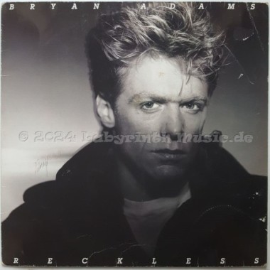 Bryan Adams - Reckless • 12" Vinyl LP - Labyrinth Music