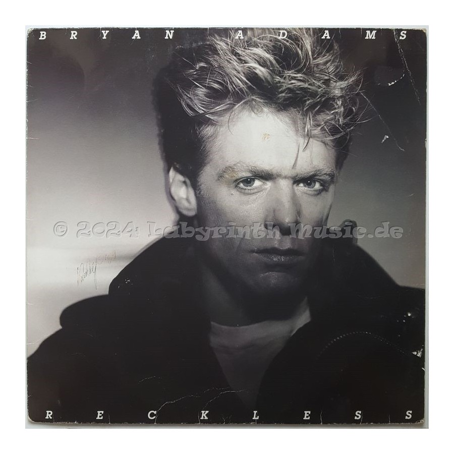 Bryan Adams - Reckless • 12" Vinyl LP - Labyrinth Music