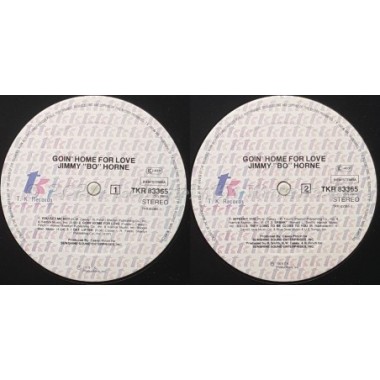 Jimmy 'Bo' Horne - Goin' Home For Love • 12" Vinyl LP - Labyrinth Music