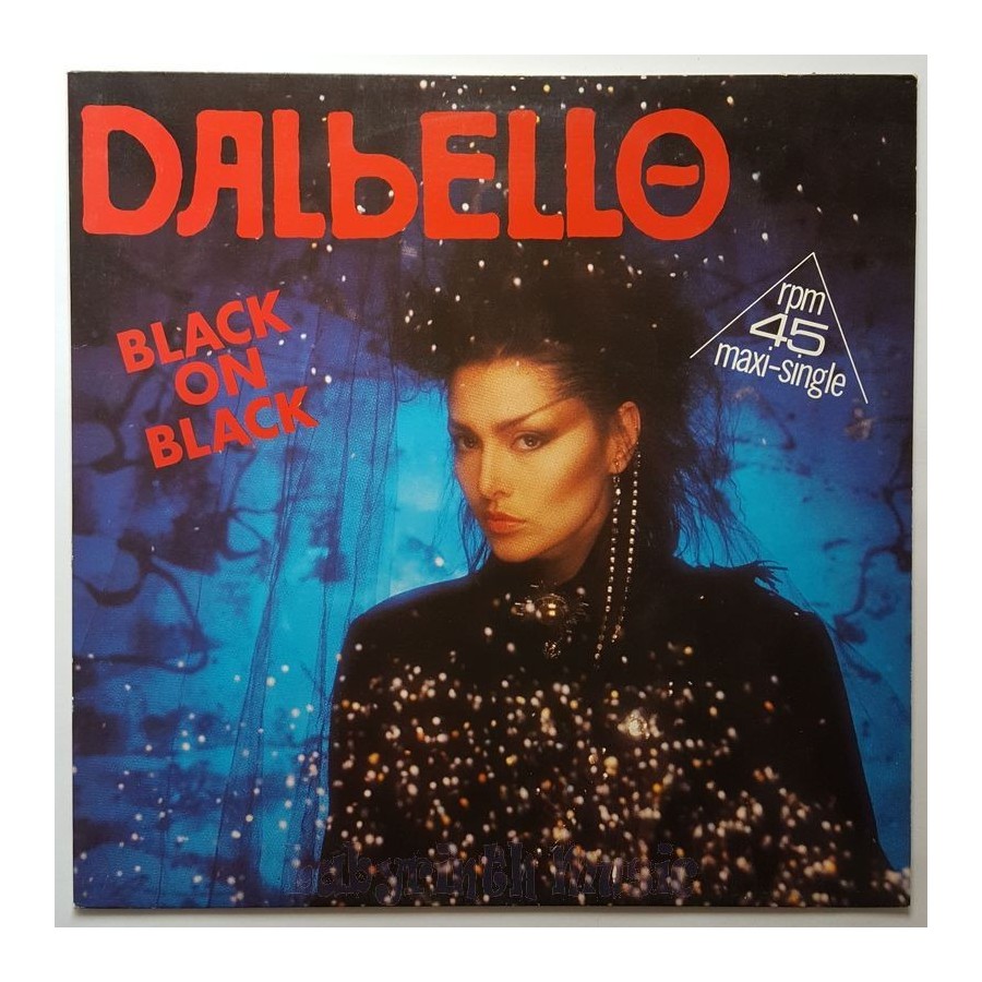 Dalbello - Black On Black • 12" Vinyl Maxi • NM - Labyrinth Music