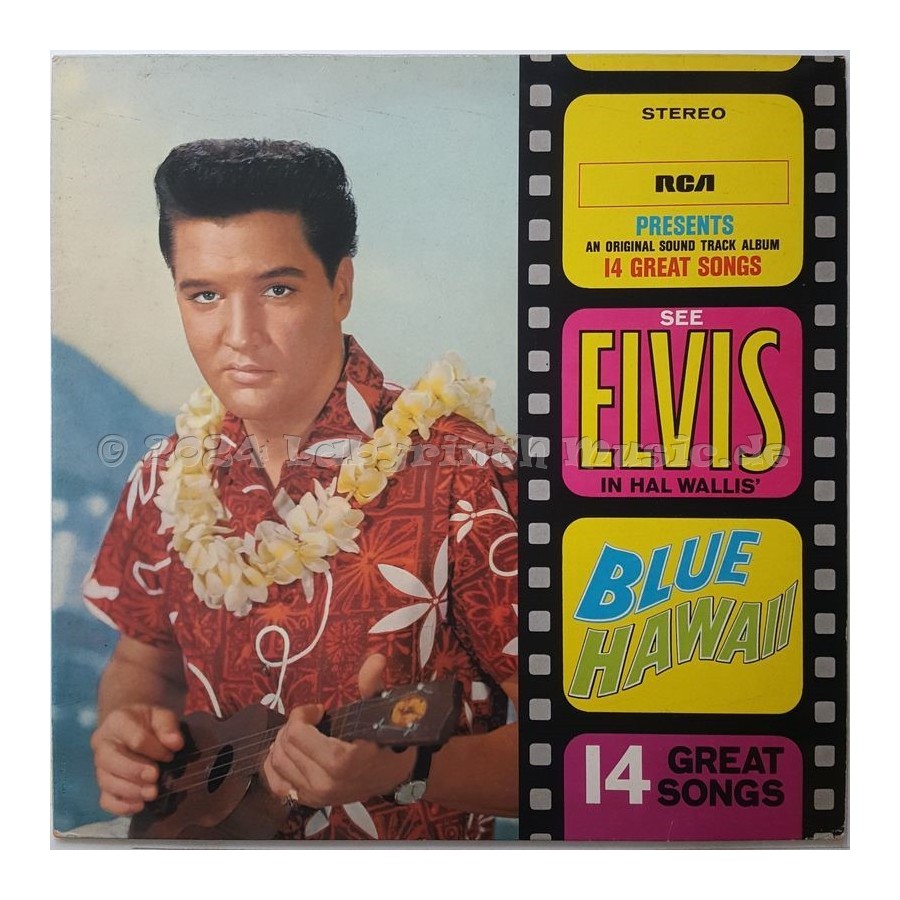 Elvis Presley - Blue Hawaii • 12" Vinyl LP • EX - Labyrinth Music