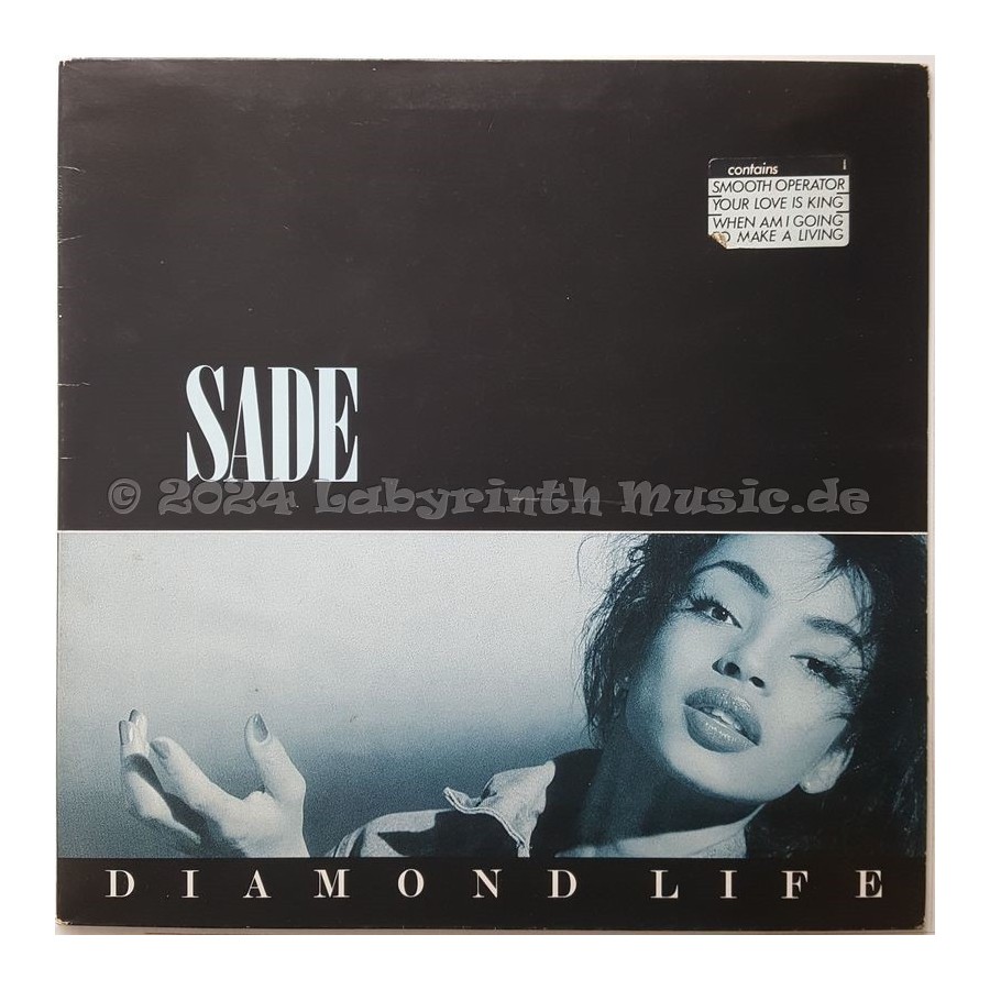 Sade - Diamond Life • 12" Vinyl LP - Labyrinth Music
