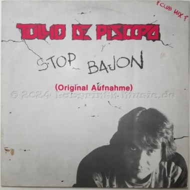 Tullio De Piscopo - Stop Bajon • 12" Vinyl Maxi - Labyrinth Music