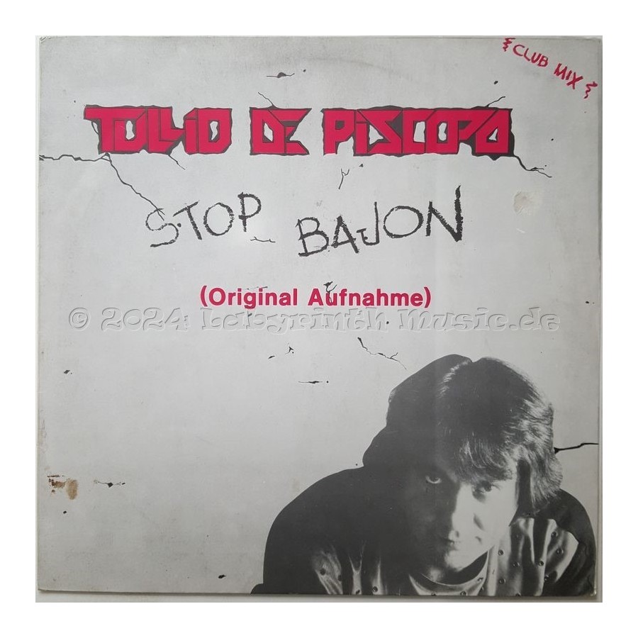 Tullio De Piscopo - Stop Bajon • 12" Vinyl Maxi - Labyrinth Music