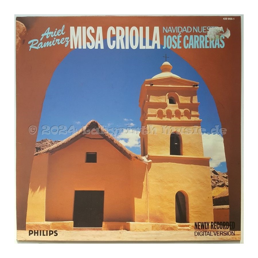 Ariel Ramirez • José Carreras - Misa Criolla • Navidad Nuestra • 12" Vinyl LP - Labyrinth Music