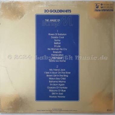 Boney M. - The Magic Of Boney M. • 12" Vinyl LP - Labyrinth Music