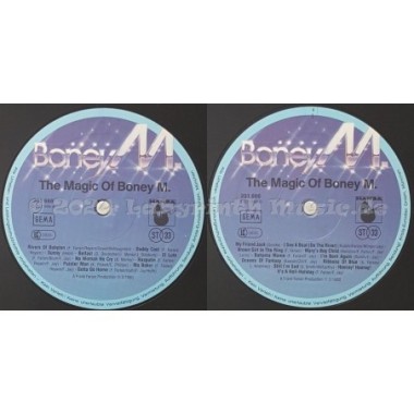 Boney M. - The Magic Of Boney M. • 12" Vinyl LP - Labyrinth Music