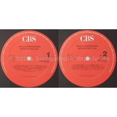 Bruce Springsteen - Born In The U.S.A. • 12" Vinyl LP - Labyrinth Music