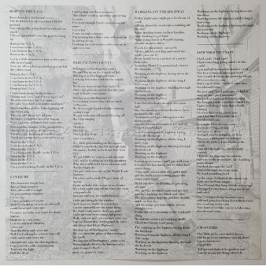 Bruce Springsteen - Born In The U.S.A. • 12" Vinyl LP - Labyrinth Music