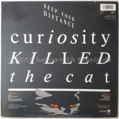 Curiosity Killed The Cat - Keep Your Distance • 12" Vinyl LP - Labyrinth Music