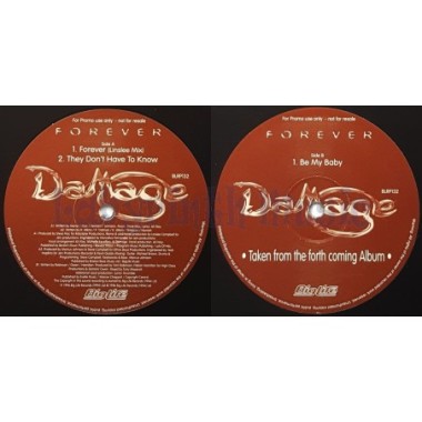 Damage - Forever • 12" Vinyl Maxi - Labyrinth Music
