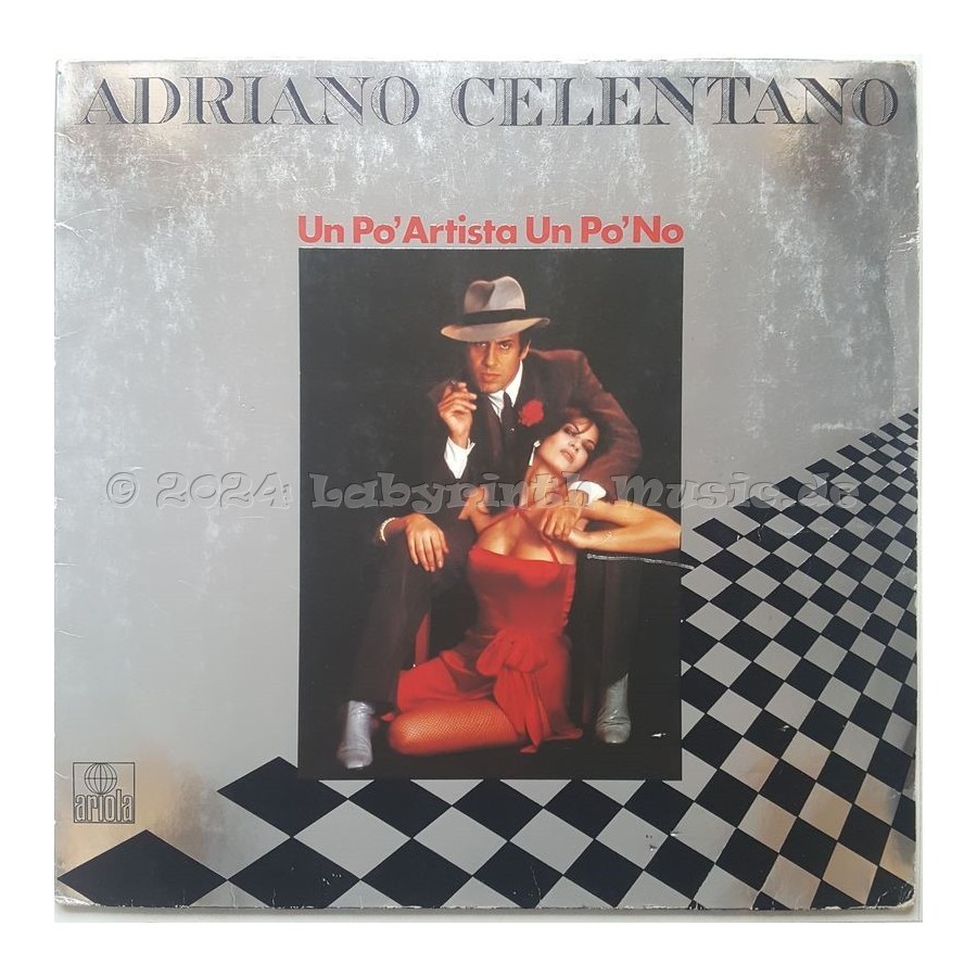 Adriano Celentano - Un Po' Artista Un Po' No • 12" Vinyl LP - Labyrinth Music