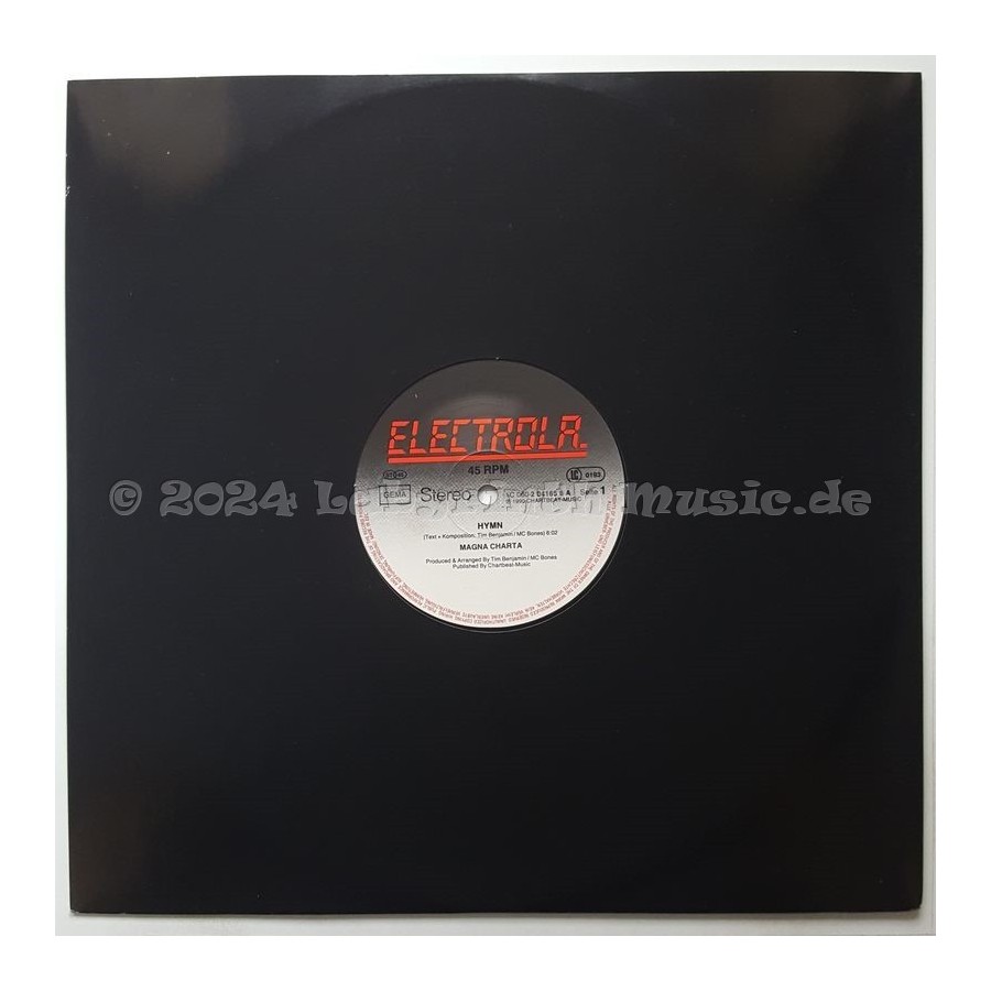 Magna Charta - Hymn • 12" Vinyl Maxi - Labyrinth Music
