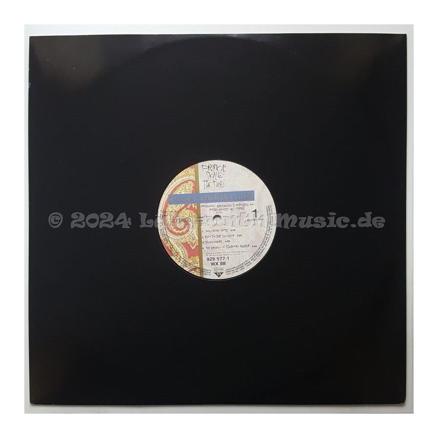 Prince - Sign "O" The Times • 12" Vinyl LP - Labyrinth Music