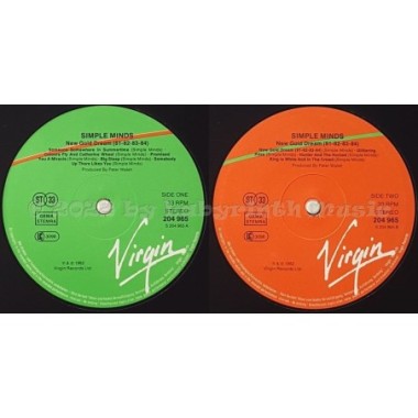 Simple Minds - New Gold Dream (81-82-83-84) • 12" Vinyl LP - Labyrinth Music