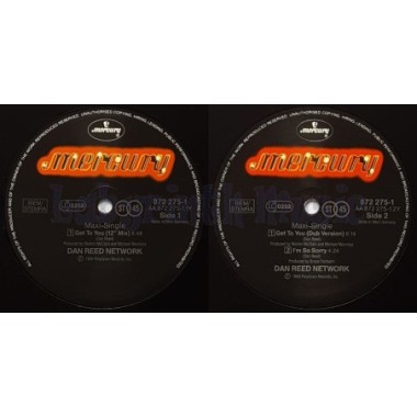 Dan Reed Network - Get To You • 12" Vinyl Maxi • NM - Labyrinth Music