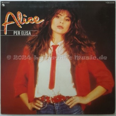 Alice - Per Elisa • 12" Vinyl LP • EX - Labyrinth Music