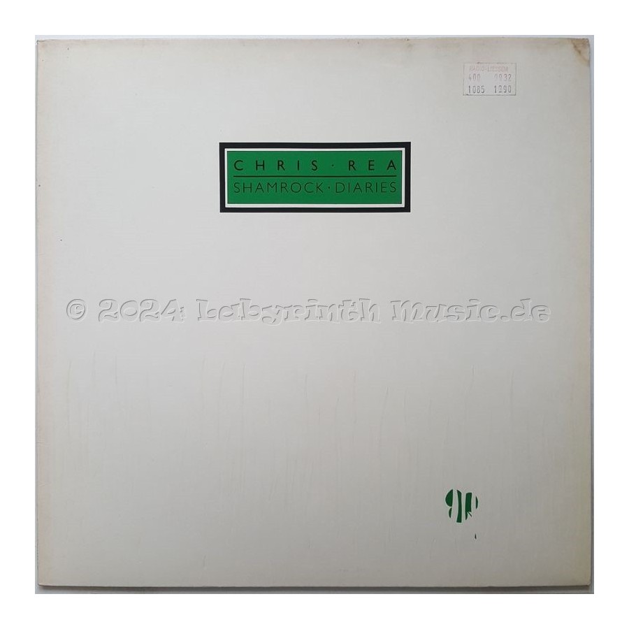 Chris Rea - Shamrock Diaries • 12" Vinyl LP - Labyrinth Music